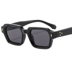 New Fashion Small Square Sunglasses For Women Men Modern Design Retro Double Color Frame Sun Glasses Shades UV400 Eyeglasses 10