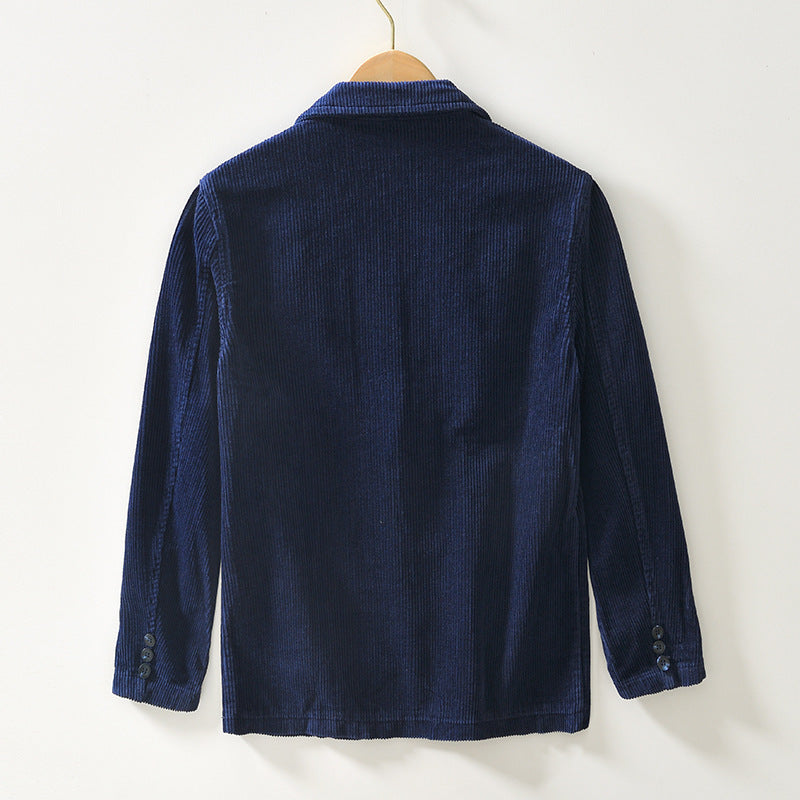 Vittorio Corduroy Blazer, back detail