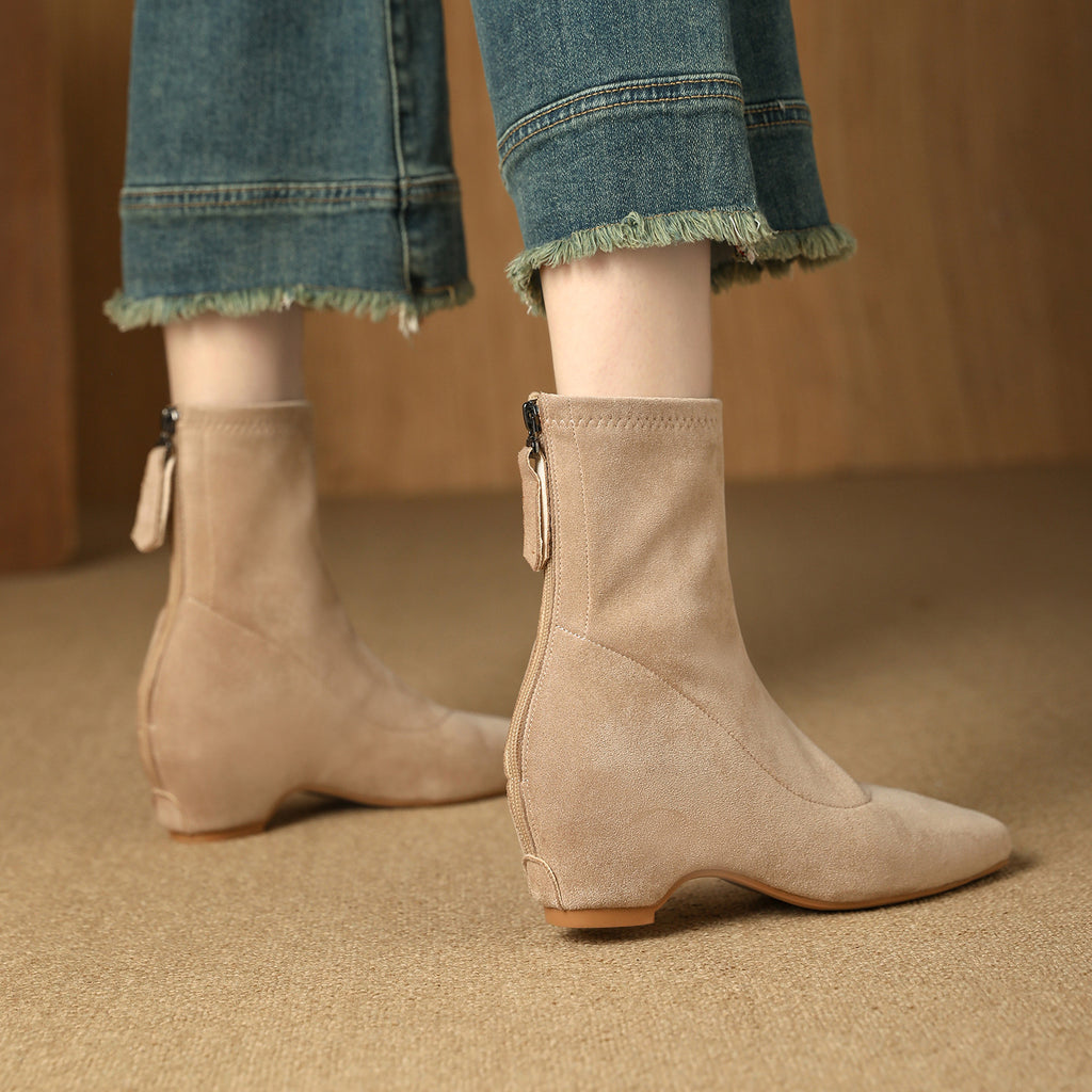 Calvera Suede Ankle Boots