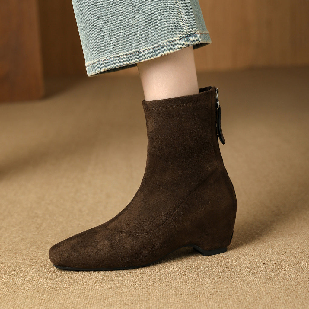 Calvera Suede Ankle Boots