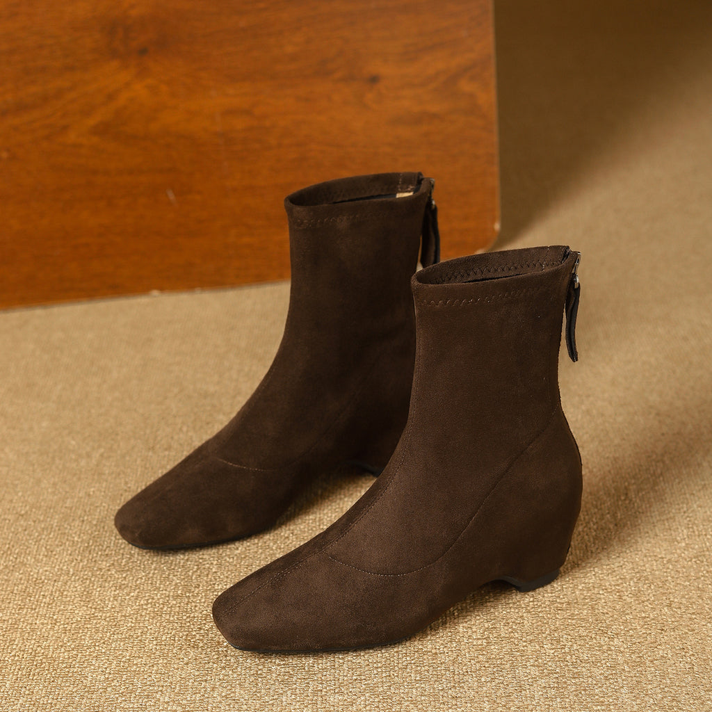 Calvera Suede Ankle Boots