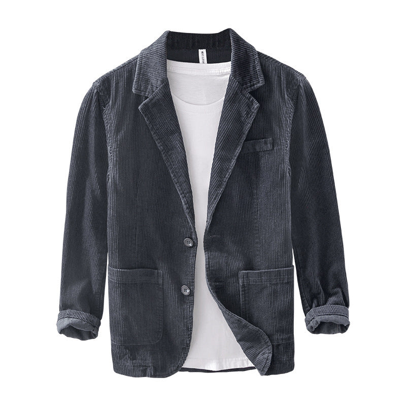 Vittorio Corduroy Blazer, back detail 2