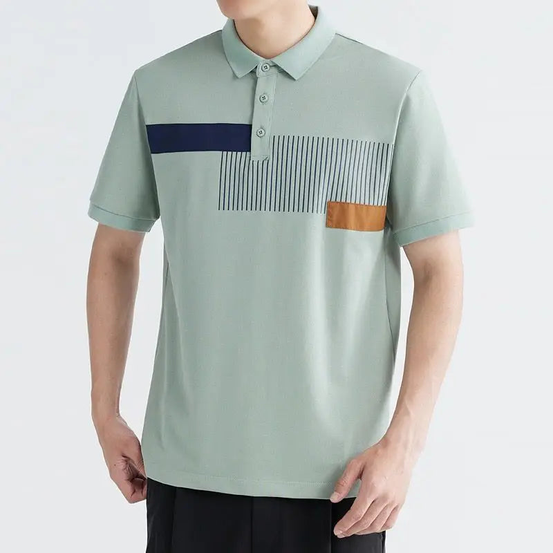 Olivier Cotton Blend Polo 0