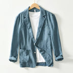 PalmSprings Cotton-Linen Blazer 0