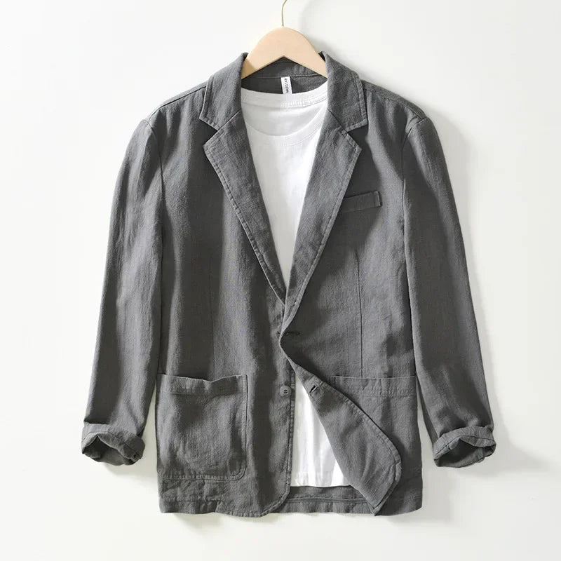 PalmSprings Cotton-Linen Blazer 1