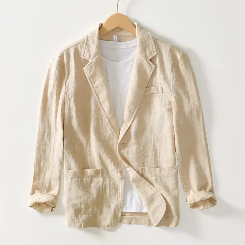 PalmSprings Cotton-Linen Blazer 2