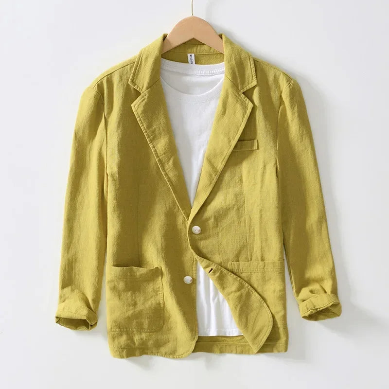 PalmSprings Cotton-Linen Blazer 3
