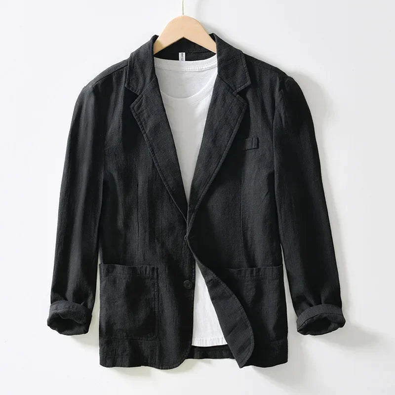 PalmSprings Cotton-Linen Blazer 4