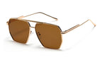 Piero Metal Double Bridge Sunglasses 7