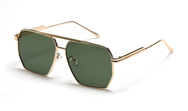 Piero Metal Double Bridge Sunglasses 9