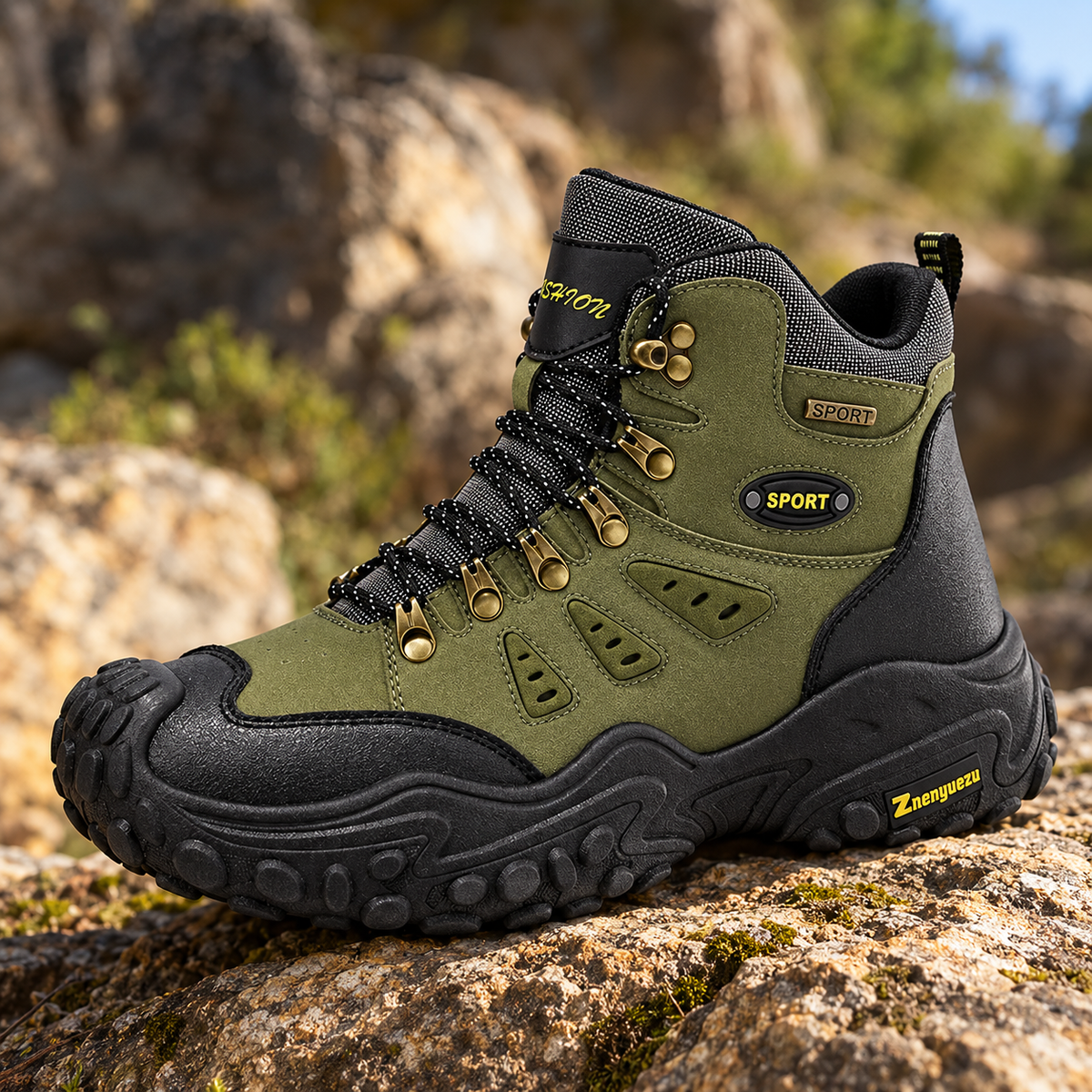 Ridgeline — Green side detail