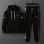 Rafael Brushed Fleece Tracksuit with Contrast Striping 5