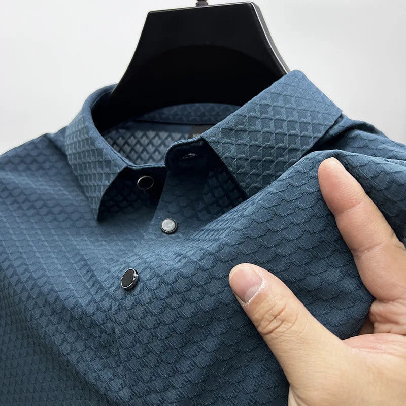 Raso Silk Polo Shirt 3