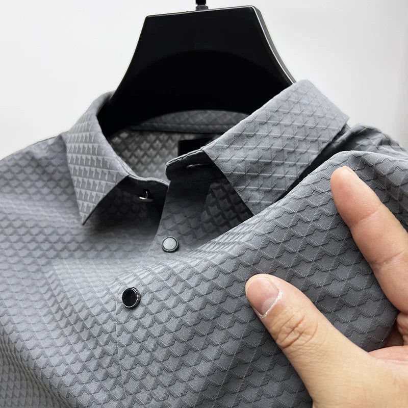 Raso Silk Polo Shirt 4