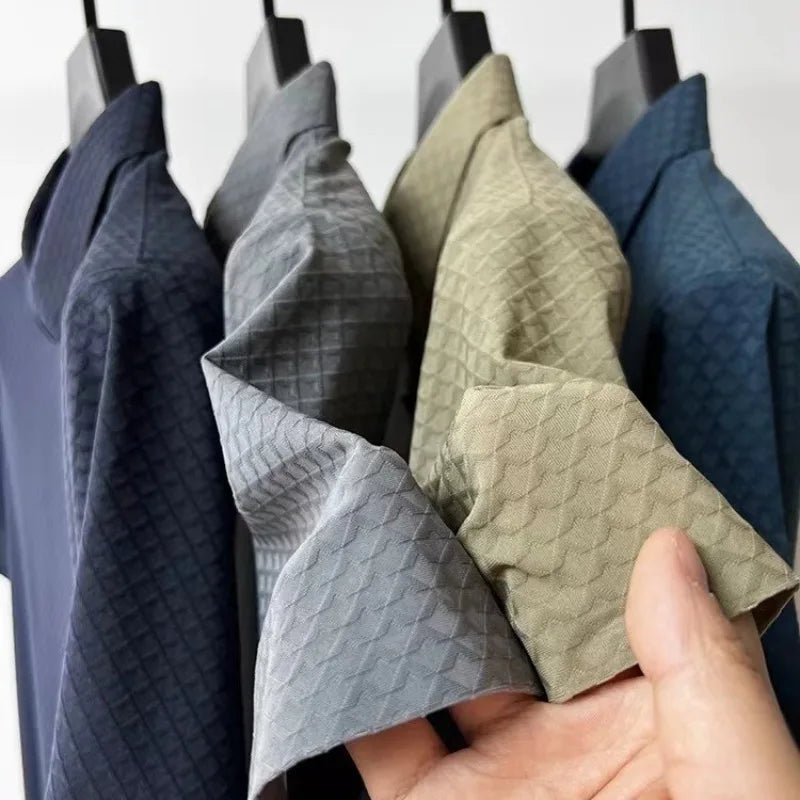 Raso Silk Polo Shirt 5