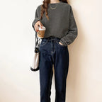 “Rhea Striped Cotton Long-Sleeve Shirt” 8