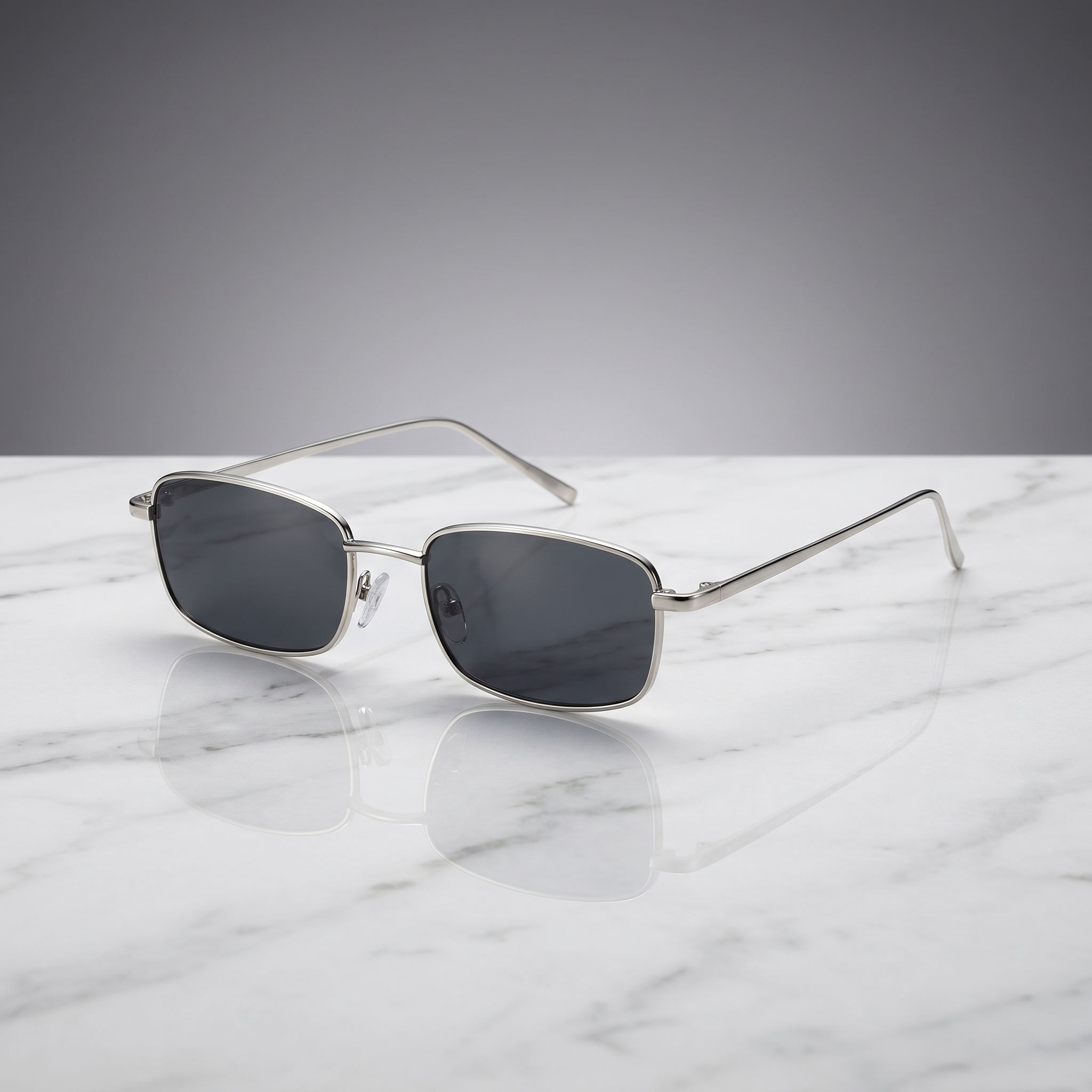 Rivona Rectangle Mirror Lens Sunglasses 2
