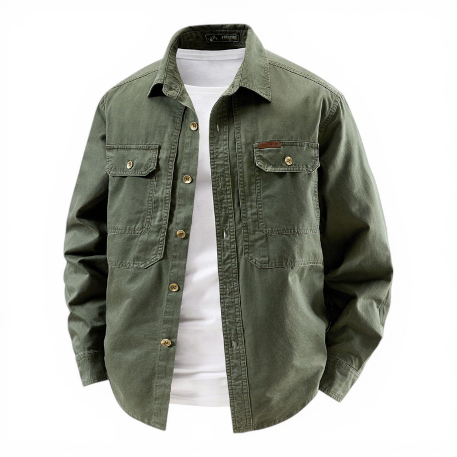 Rocco Cotton Utility Shirt4