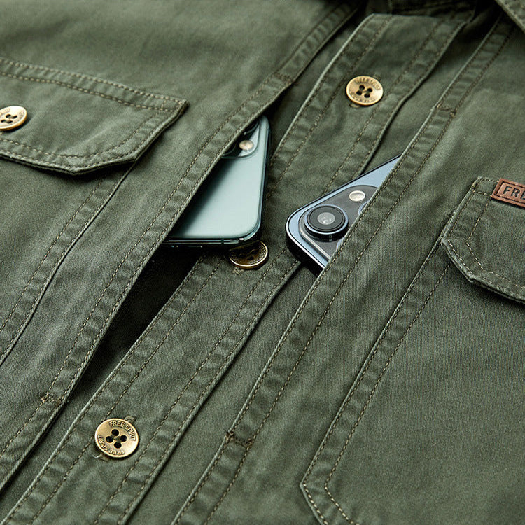 Rocco Cotton Utility Shirt6