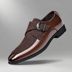 Romano Suede Monk-Strap Shoe10