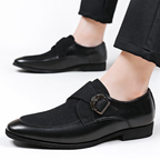 Romano Suede Monk-Strap Shoe5