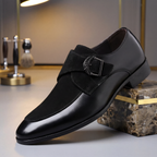 Romano Suede Monk-Strap Shoe7