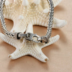 Onyx Gemstone Bracelet — original clasp detail