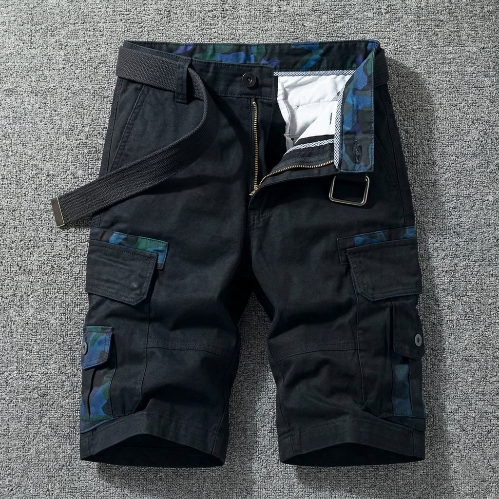 Sandro Belted Cargo Shorts4