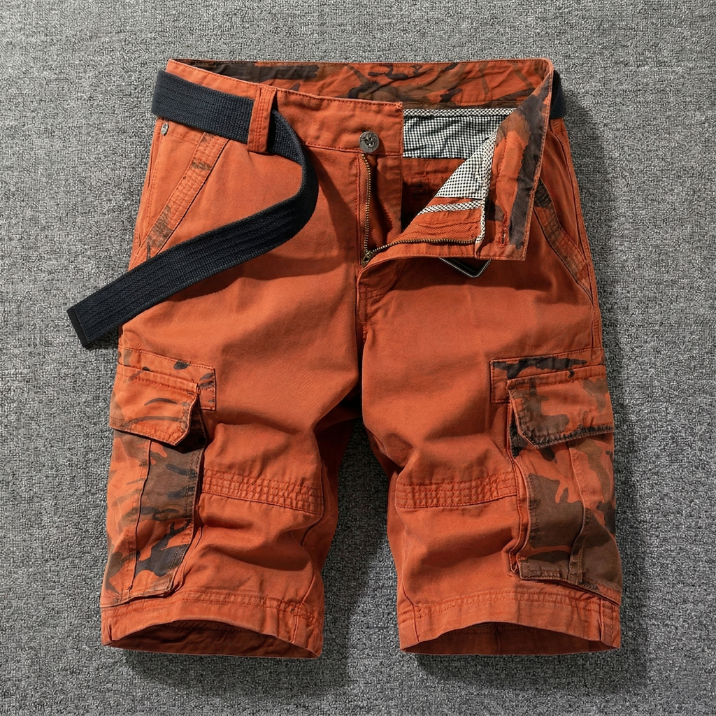 Sandro Belted Cargo Shorts5
