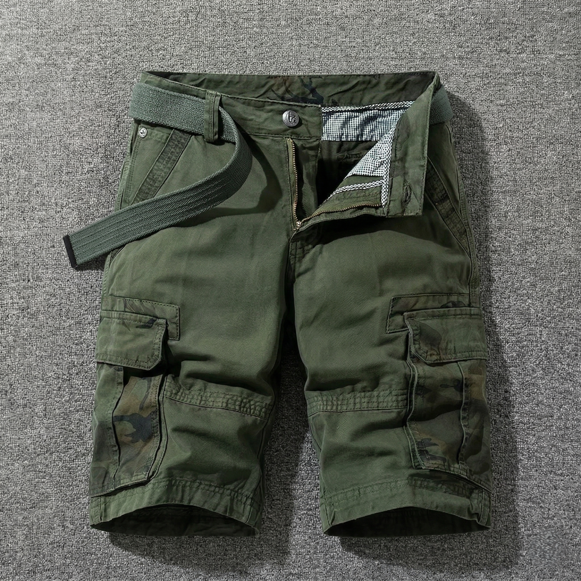 Sandro Belted Cargo Shorts6