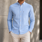 Santino Cotton-Linen Shirt