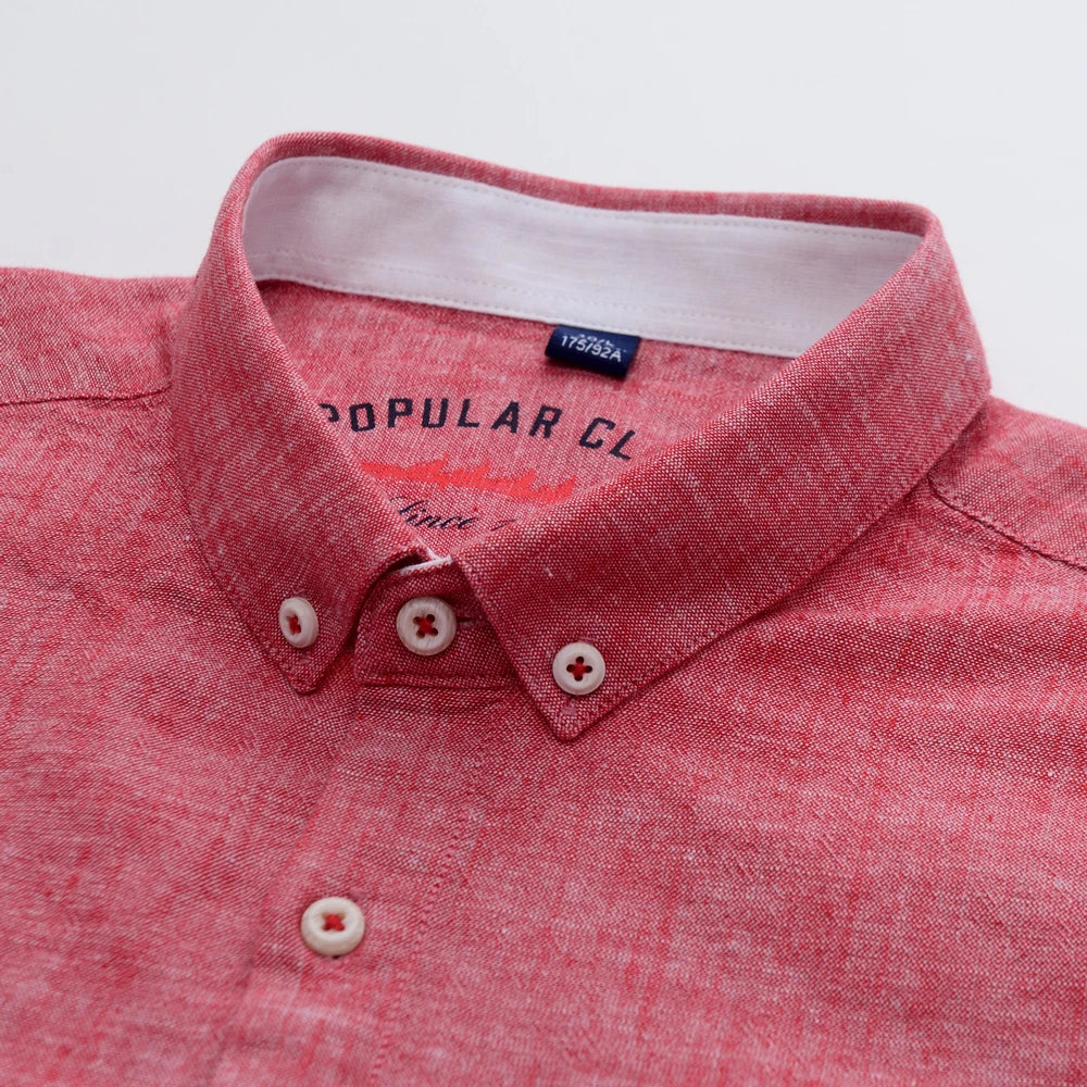 Santino Cotton-Linen Shirt6