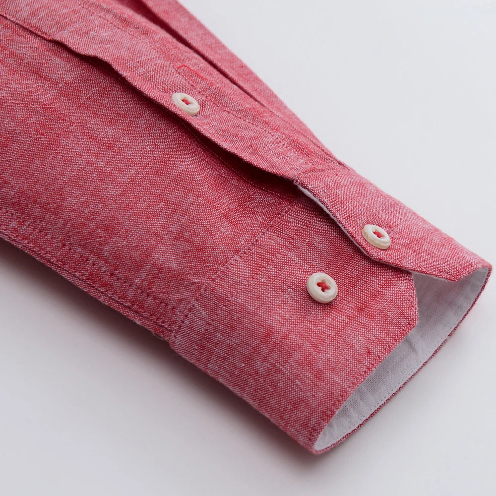 Santino Cotton-Linen Shirt9