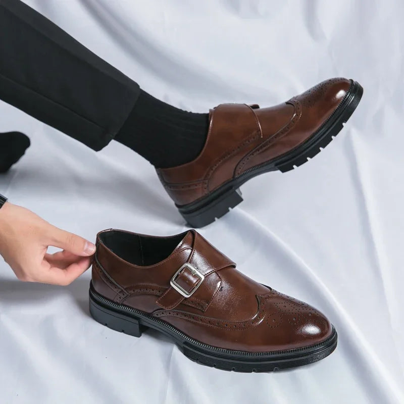 Sarto Buckle Dress Shoes 1