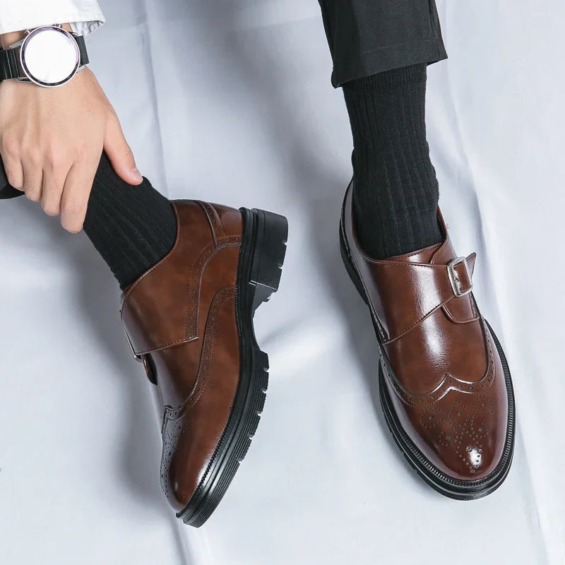 Sarto Buckle Dress Shoes 5