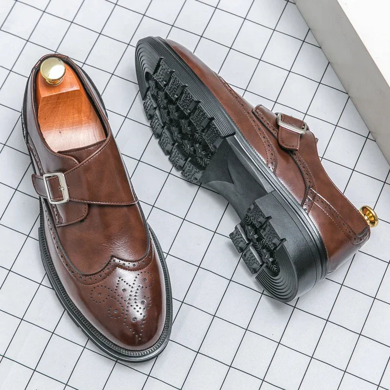 Sarto Buckle Dress Shoes 7