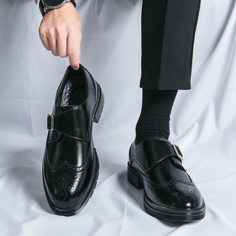 Sarto Buckle Dress Shoes 8