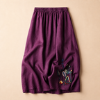 Soleia Linen Midi Skirt 2