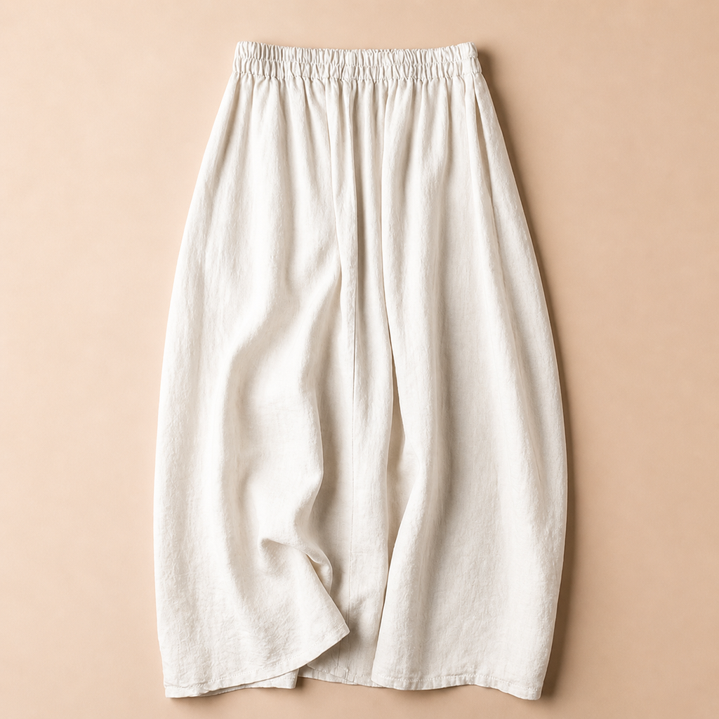 Soleia Linen Midi Skirt 4