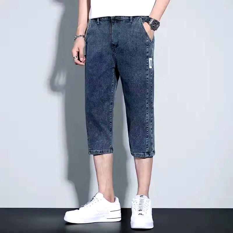 Soren Loose-Straight Denim Shorts 0