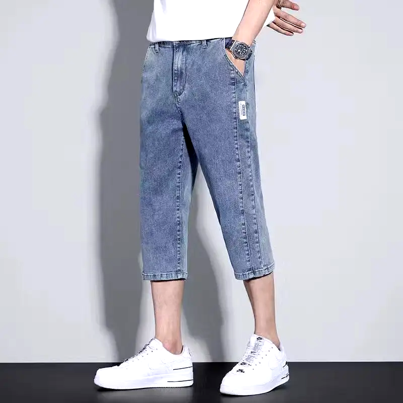 Soren Loose-Straight Denim Shorts 1