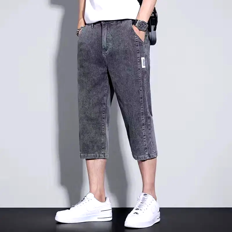 Soren Loose-Straight Denim Shorts 2