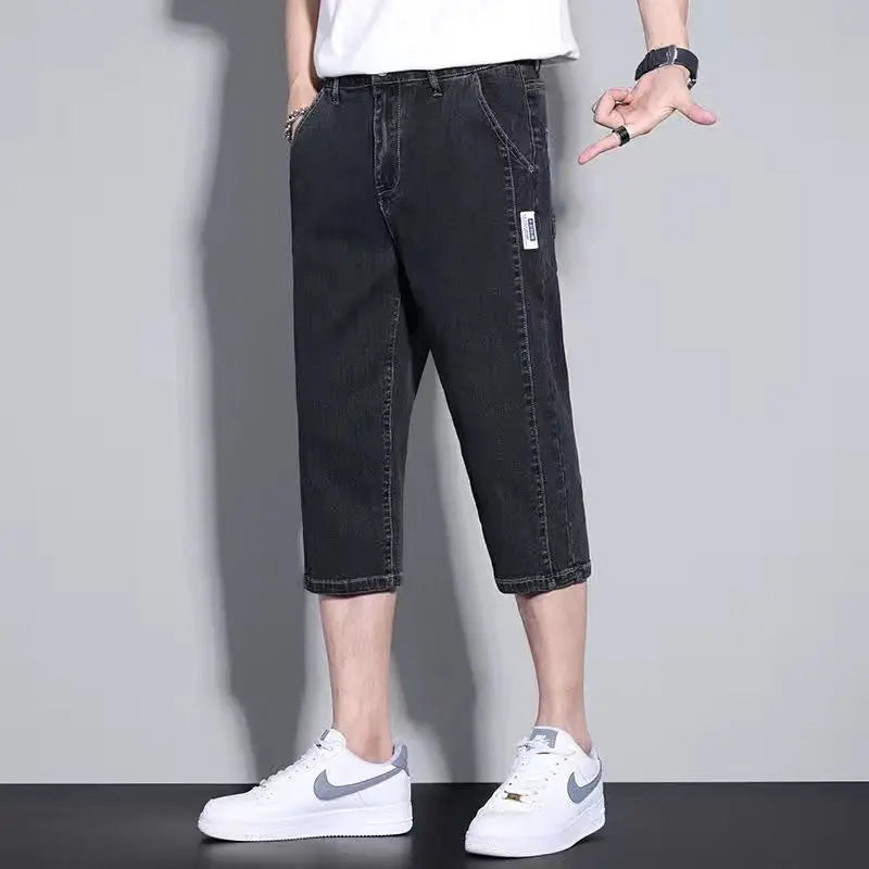 Soren Loose-Straight Denim Shorts 3