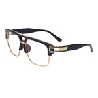 Valerio Gold-Trim Square Shades11