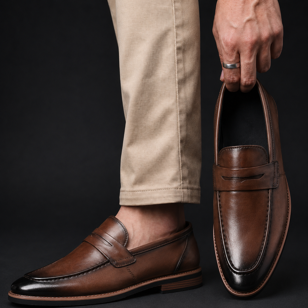 Vincenzo Leather Penny Loafer
