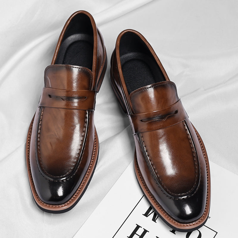 Vincenzo Leather Penny Loafer10112131221312213123