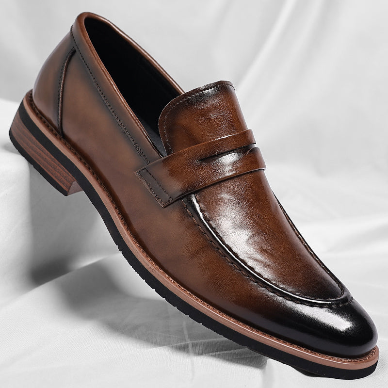 Vincenzo Leather Penny Loafer10112131221312123213123