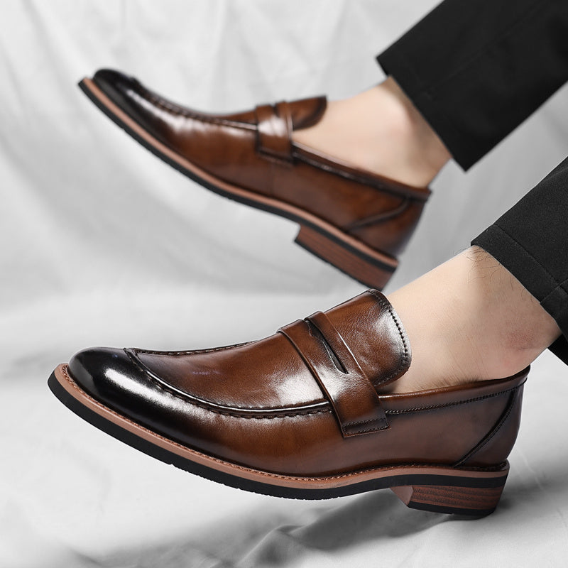 Vincenzo Leather Penny Loafer5
