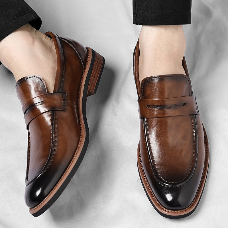 Vincenzo Leather Penny Loafer6