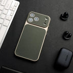 Vintage Leather Diamond Textured iPhone Case 0
